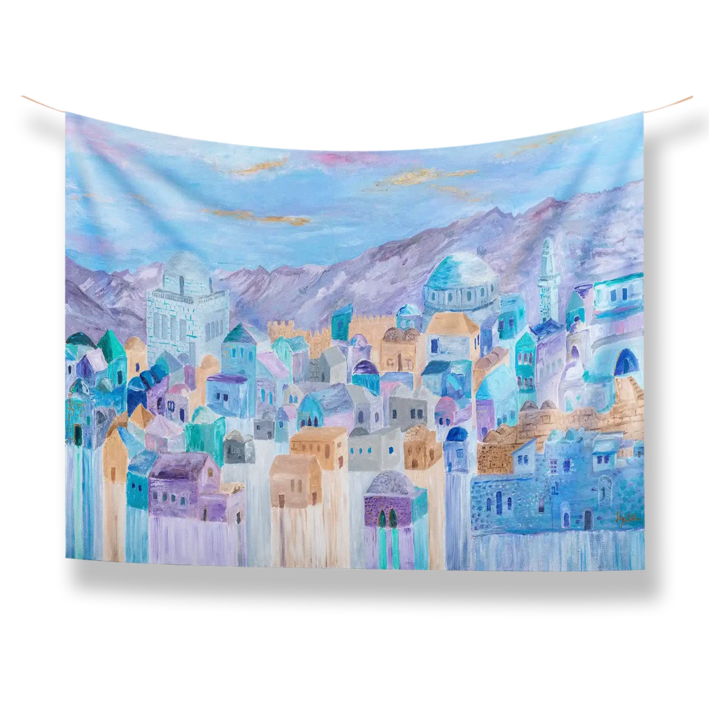 The Old City in Blue