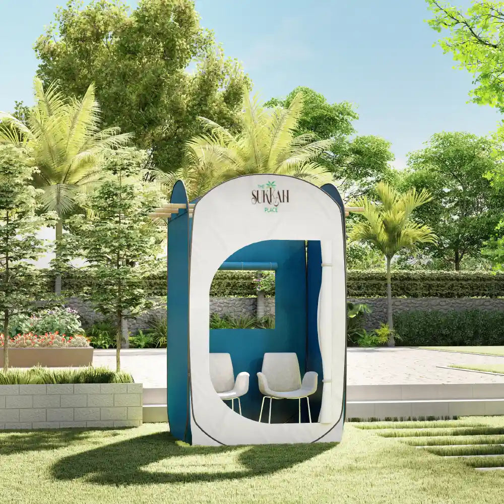 Pop up sukkah from TheSukkahPlace