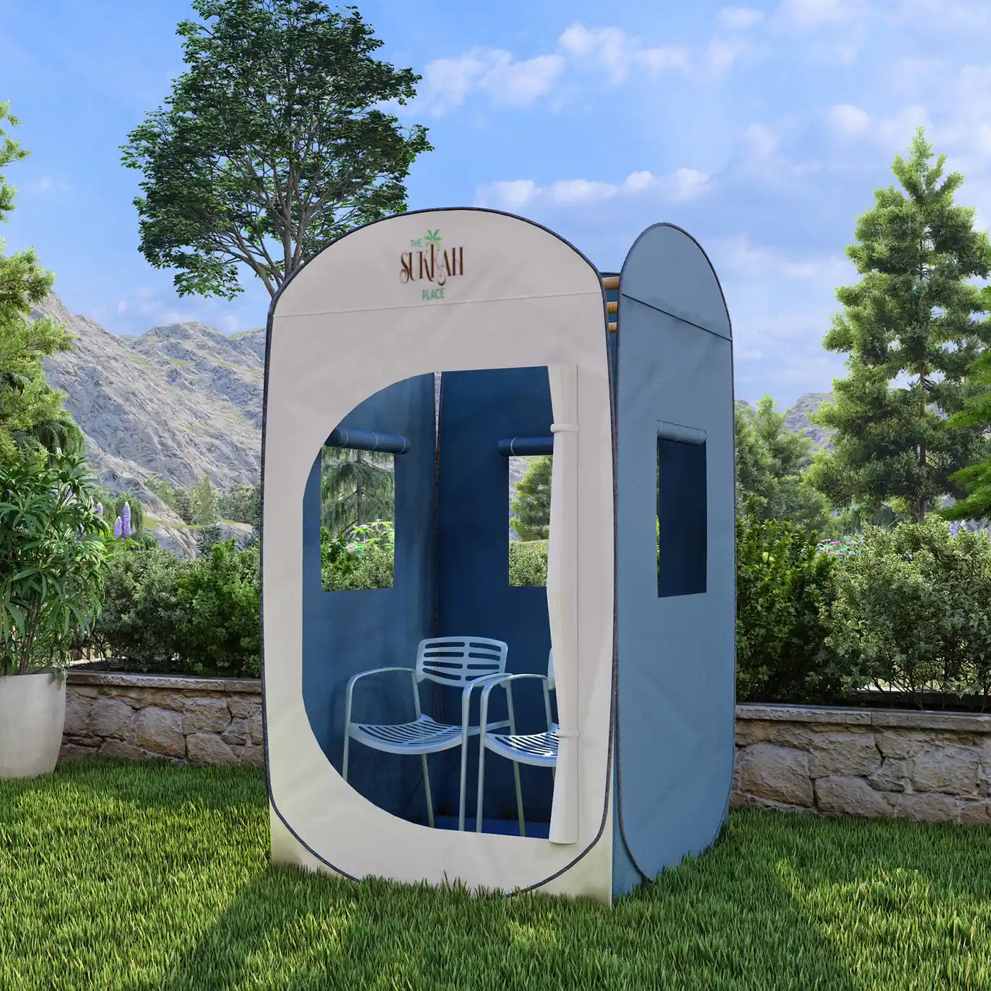Travel Sukkah in the mountains